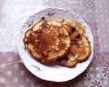 Csokis-áfonyás amerikai palacsinta recept fázis 6 fotója