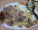 صورة لخطوة 1 من وصفة رز ولحمة
