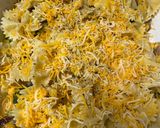 A picture of step 3 of Baked bow-tie pasta salad.