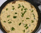 A picture of step 4 of Jalapeño Popper Corncake Skillet.
