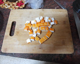 Foto del paso 4 de la receta: Ensalada de pasta corta con marisco y verduras