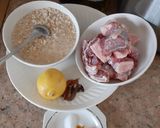 A picture of step 1 of OATS AND BEEF SOUP(ARABIC SOUP/SHURBA).#teamkitchenqueens.