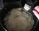 A picture of step 4 of Parmesan Risotto.