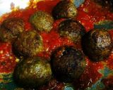 A picture of step 6 of Kanya's Meatballs.