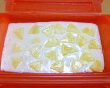 A picture of step 6 of Steamed Apple Cake Made in a Lekue Silicone Steamer.