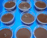 Foto langkah ke 3 dari resep Puding Tape Lapis Coklat.
