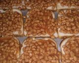 A picture of step 2 of Bean & bacon sandwiches.