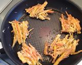 A picture of step 5 of Myoga Ginger & Kabocha Fritters.