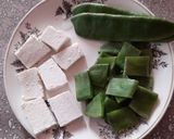 A picture of step 1 of #DEC#W1- Sheem Paneer.