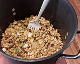 A picture of step 4 of Turkey Stuffing.