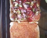 मूंग दाल ब्रेड पिज़्ज़ा पकौड़ा (Moong dal bread pizza pakoda recipe in hindi) रेसिपी चरण 4 फोटो