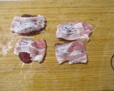 Baconba 🥓 Tekert 🌀 Csirkemáj 🐔💥 recept fázis 2 fotója