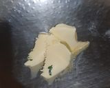 A picture of step 3 of Palak paneer.