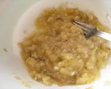 A picture of step 1 of Dairy and Egg-Free Macrobiotic Banana Cake.
