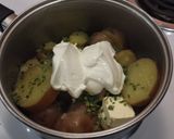 A picture of step 6 of Roasted Garlic Mashed Red Potatoes.