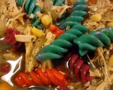 A picture of step 8 of Rainbow Colored Pasta ~ Holiday.