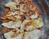 Foto del paso 3 de la receta: JAMONCITOS DE POLLO NAPOLITANO ❤️