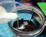 Foto langkah ke 1 dari resep Choco Double Cake in Jar.