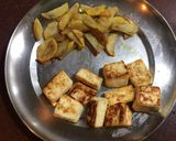 A picture of step 2 of Paneer Veggie Bhaaji.