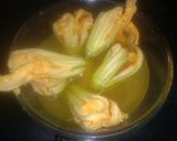A picture of step 1 of Pumpkin Flower Pakoras.