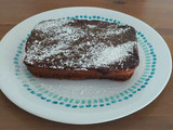 Bizcocho vegano de chocolate en microondas