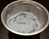 A picture of step 10 of White Butter Cake with Strawberry and Blueberry Whipped Cream.