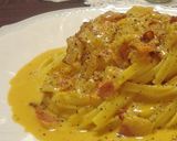 A picture of step 18 of Roman-Style Authentic Carbonara.