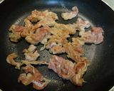 A picture of step 2 of Speedy and Delicious Hearty Pork Offcuts and Bean Sprout Stir-Fry.