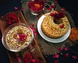 ઘેવર ગુલકંદ રબડી પારફેટ (Ghevar Gulkand Rabdi Parfait Recipe In Gujarati) રેસીપી સ્ટેપ15ફોટો