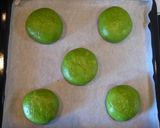 A picture of step 7 of Strong Matcha Milk Anpan.