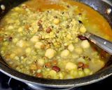 A picture of step 5 of High Protein Mix Beans Pulses Punjabi Dal Tadka.