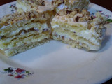 Habos diós szelet