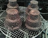 A picture of step 9 of Chocolate Cakes with Cherry Cream Filling.