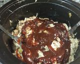 A picture of step 5 of Crock Pot BBQ Pulled Pork Sandwich.