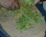 A picture of step 7 of The BEST taco dip ever.