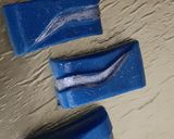 A picture of step 4 of Royal Blue Chocolate.