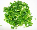 A picture of step 2 of Chikuwa Tossed in Green Onions and Umeboshi.
