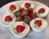 A picture of step 5 of 🎂🍓No Bake Mini Cheesecakes🍓🎂.