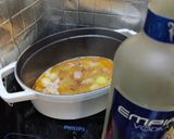 A picture of step 3 of Pasta Alla Vodka.
