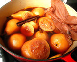 A picture of step 6 of Pear Compote Made with Red Wine.