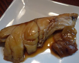 A picture of step 6 of Ume Flavored Cod Stewed in Soy Sauce.