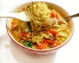 Foto langkah ke 3 dari resep Mie Instan (Mix Sayur + Enoki).