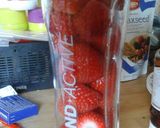 A picture of step 5 of Strawberry icecream.