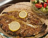 Mustáros fokhagymás pisztráng recept fázis 4 fotója