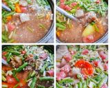 Foto langkah ke 3 dari resep Sop Baksospi (Bakso Sosis Dading Sapi).