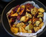 A picture of step 4 of Non-fried Candied Sweet Potatoes.