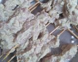 A picture of step 4 of Grill Malai Seekh.