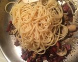 A picture of step 5 of Carbonara.