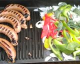 A picture of step 5 of Grilled Sausage And Peppers.