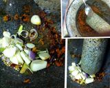 A picture of step 2 of Pumpkin Curry With Prawns.